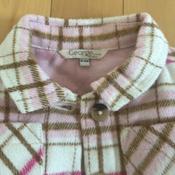 George baby girls' shirt jacket is a must-have this season - Picture 3 of 6